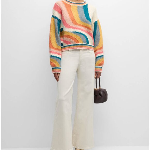 Mother Denim The Twister Skimp Cream Jeans Size 32 EUC Worn Once! - Picture 3 of 17